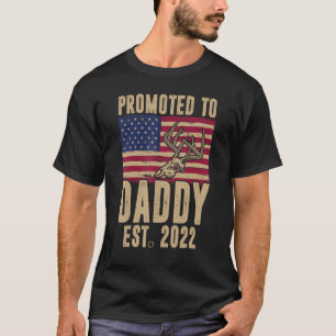 Whitetail Hunting promoot bij papa 2022 Camouflag T-shirt