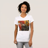 Whitetail in het najaar t-shirt (Voorkant volledig)