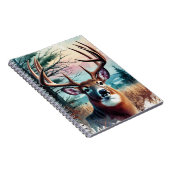 Whitetail Majesty - Watercolor Journal Notitieboek (Rechterzijde)
