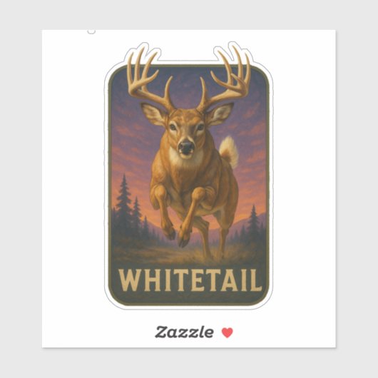 Whitetail Sticker (Vel)