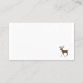 Whitetail Trophy Deer Visitekaartje (Achterkant)