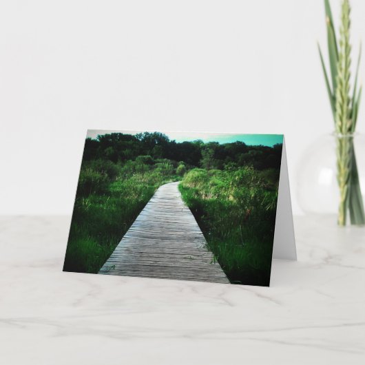"Whitetail Woods Walkway" Beterschapkaart Kaart (Voorkant)