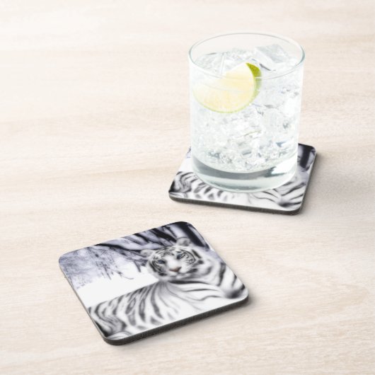 WhiteTiger Drankjes Onderzetter (Rechterzijde)