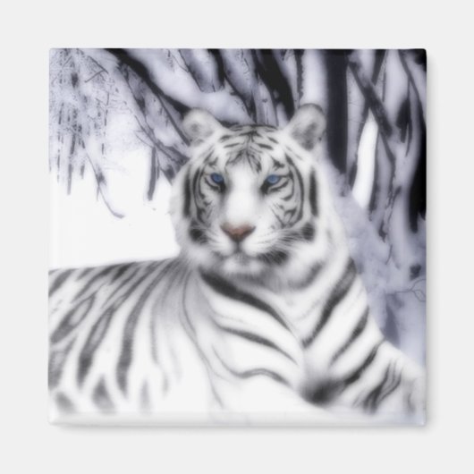 WhiteTiger Magneet (Voorkant)