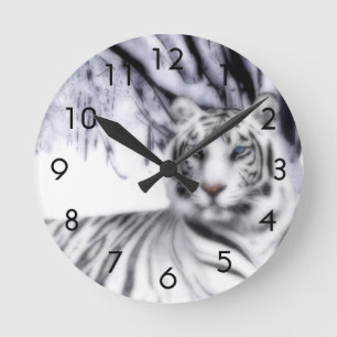 WhiteTiger Ronde Klok