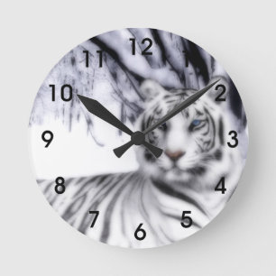WhiteTiger Ronde Klok