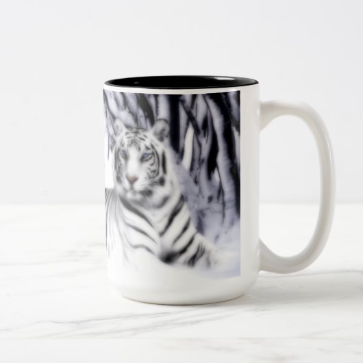 WhiteTiger Tweekleurige Koffiemok (Rechts)