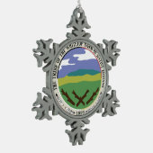 Whitetop Tribe Snowflake Ornament (Links)