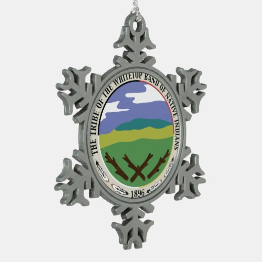 Whitetop Tribe Snowflake Ornament (Links)