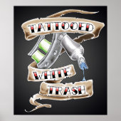WhiteTrash Poster (Voorkant)