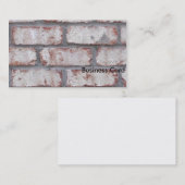 Whitewash Brick Wall Visitekaartje (Voorkant / Achterkant)