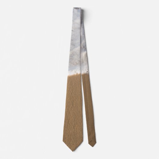 Whitewash on Beach Stropdas (Voorkant)