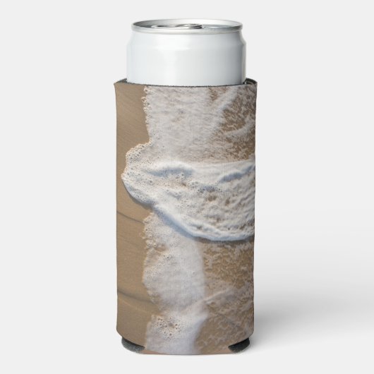 Whitewash op strand seltzer blikjeskoeler (Seltzer Achterkant)