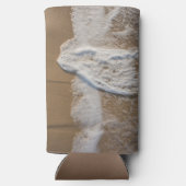 Whitewash op strand seltzer blikjeskoeler (Achterkant)