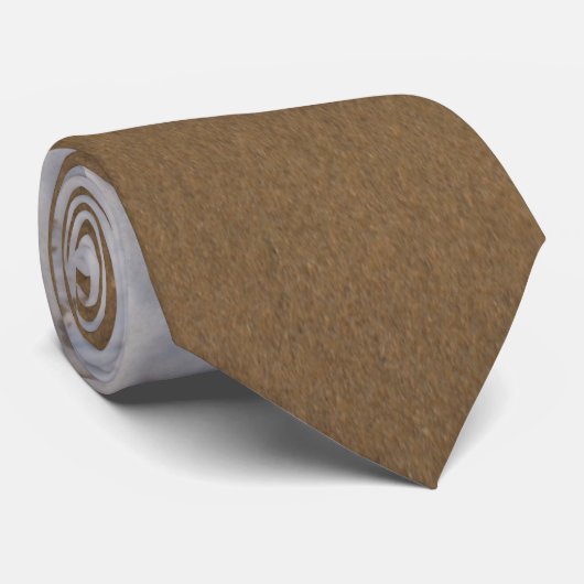 Whitewash op strand stropdas (Opgerold)