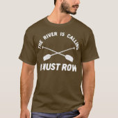 Whitewater de rivier bevloeit me t-shirt (Voorkant)