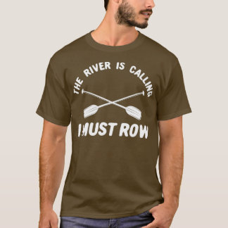 Whitewater de rivier bevloeit me t-shirt