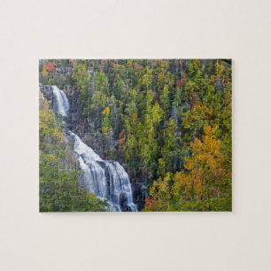 Whitewater Falls in de Nantahala National Legpuzzel