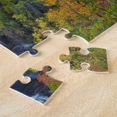 Whitewater Falls in de Nantahala National Legpuzzel (Zijkant)