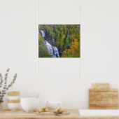 Whitewater Falls in de Nantahala National Poster (Keuken)