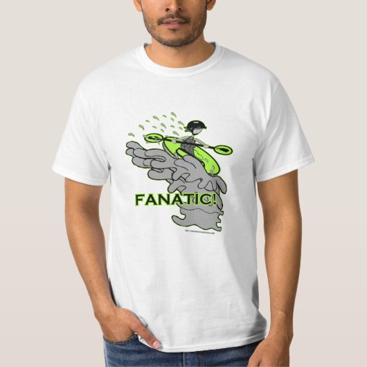 Whitewater Fanatic. T-shirt (Voorkant)