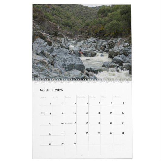 Whitewater Kalender 2022 (Mar 2026)