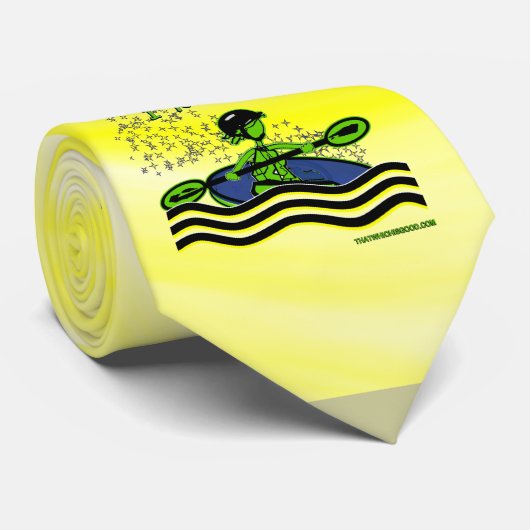 Whitewater Kayak Roll Stropdas (Opgerold)