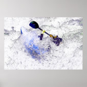 Whitewater Kayaking Poster (Voorkant)