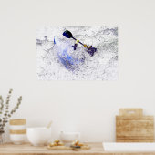 Whitewater Kayaking Poster (Keuken)