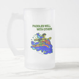 Whitewater Paddles goed met anderen Matglas Bierpul