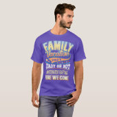 Whitewater Rafting 2021 Family Vacation Best T-shirt (Voorkant volledig)