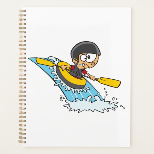 Whitewater Rafting Avontuur met Bang Jongen Planner (Voorkant)