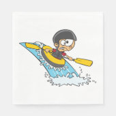 Whitewater Rafting Avontuur met Bang Jongen Servet (Voorkant)