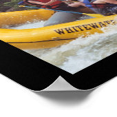 Whitewater Rafting Poster (Hoek)