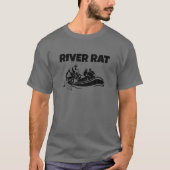 Whitewater Rafting : RIVER RAT T-shirt (Voorkant)