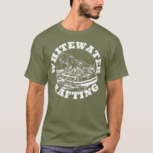 Whitewater Rafting T-shirt (Voorkant)