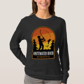Whitewater River Minnesota Fishing T-shirt (Voorkant)
