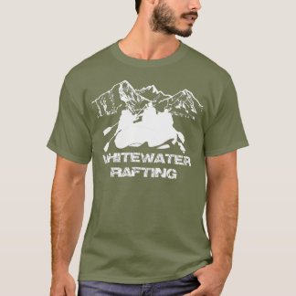 Whitewater River Rafting Adventure Graphic T-shirt