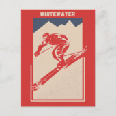 Whitewater Ski Resort in British Columbia Canada Briefkaart (Voorkant)