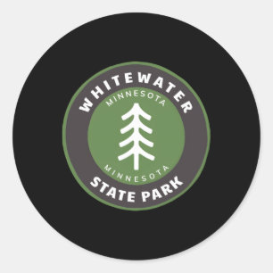 Whitewater State Park Minnesota Mn Bos Tree Bad Ronde Sticker