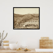 Whitewood Canyon & Wade & Jones RR SD 1890 Poster (Keuken)