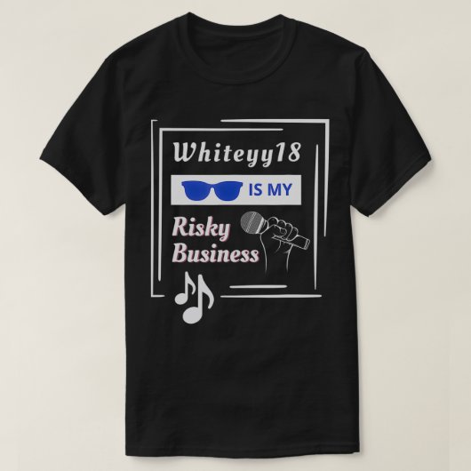 WHITEY18 RISKY BUSINESS, TEAM WHITEY, COUGAR CRUSH T-SHIRT (Design voorkant)