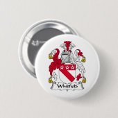 Whitfield Family Crest Ronde Button 5,7 Cm (Voorkant /achterkant)
