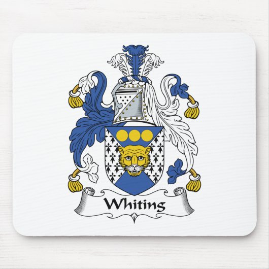 Whiting Family Crest Muismat (Voorkant)