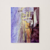 ,Whitley Bay bij Sunrise Jigzaag puzzle Legpuzzel (Verticaal)