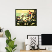 WHITLEY BAY ENGLAND UK LNER  Railway Poster (Thuiskantoor)