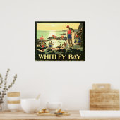 WHITLEY BAY ENGLAND UK LNER  Railway Poster (Keuken)
