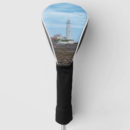 Whitley Bay lighthouse  Golfheadcover (Voorkant)