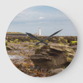 Whitley Bay lighthouse  Grote Klok (Voorkant)