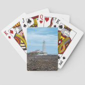 Whitley Bay lighthouse  Pokerkaarten (Achterkant)